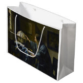 Grand Sac Cadeau Johannes Vermeer - L'astronome (Devant Angle)