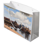 Grand Sac Cadeau Johannes Vermeer - Vue de Delft (Dos Angle)