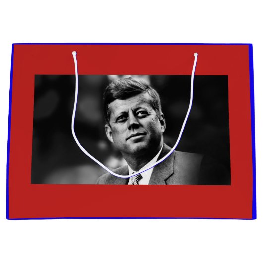 Grand Sac Cadeau John Kennedy (Devant)