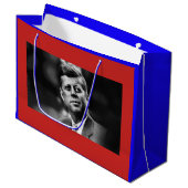 Grand Sac Cadeau John Kennedy (Devant Angle)
