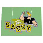 Grand Sac Cadeau Johnny Bravo - Hey There Sassy (Devant)