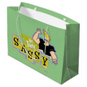 Grand Sac Cadeau Johnny Bravo - Hey There Sassy (Dos Angle)
