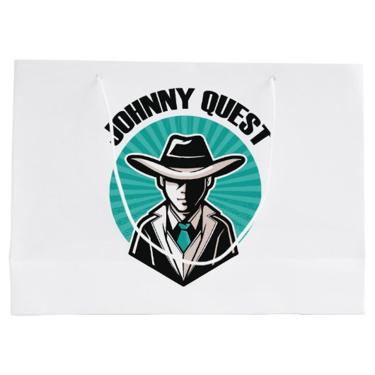 Grand Sac Cadeau Johnny Quest (Dos)