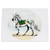 Grand Sac Cadeau Jol Christmas Islandais Horse (Devant)