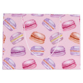 Grand Sac Cadeau Joli en rose (Dos)