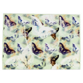 Grand Sac Cadeau Joli papillon élégant (Dos)