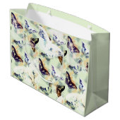 Grand Sac Cadeau Joli papillon élégant (Dos Angle)