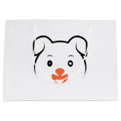 Grand Sac Cadeau Joli rose (Devant)