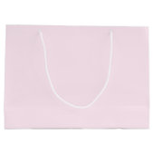 Grand Sac Cadeau Joli rose et blanc doux (Dos)