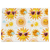 Grand Sac Cadeau Joli soleil (Devant)