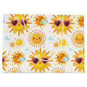 Grand Sac Cadeau Joli soleil (Dos)