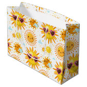 Grand Sac Cadeau Joli soleil (Dos Angle)