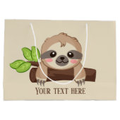 Grand Sac Cadeau joli texte ajouter partie (Dos)