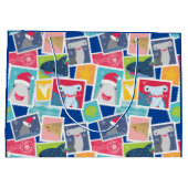 Grand Sac Cadeau Jolie espèce de requin Noël (Dos)