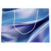 Grand Sac Cadeau Jolie Fête des mariées bleu pourpre (Devant)