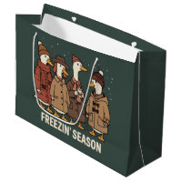 Jolie oie Saison gelée Hiver Cosy Automne Canard