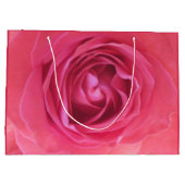 Grand Sac Cadeau Jolie rose rose (Dos)