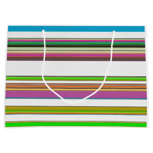 GRAND SAC CADEAU JOLIE STRIPES (Devant)