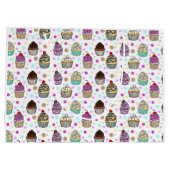 Grand Sac Cadeau Jolis Cupcakes (Dos)