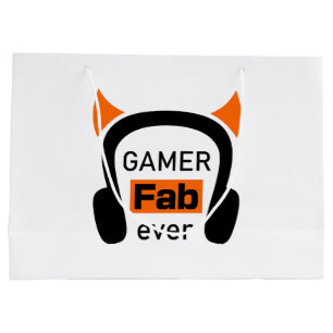 Grand Sac Cadeau joueur fab-ever