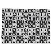 Grand Sac Cadeau Jouez aux échecs et continuez (Dos)