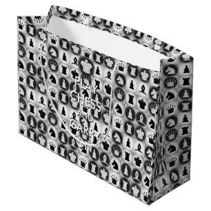 Grand Sac Cadeau Jouez aux échecs et continuez