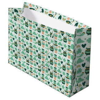 Grand Sac Cadeau jour de la Saint-Patrick