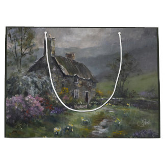 Grand Sac Cadeau "Jour de Soupe - Un Cottage Anglais"