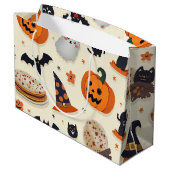 Grand Sac Cadeau jour d'halloween (Dos Angle)