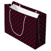 Grand Sac Cadeau Joyeuse Saint-Valentin (Devant Angle)