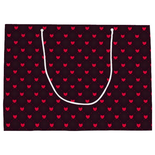 Grand Sac Cadeau Joyeuse Saint-Valentin (Dos)