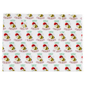 Grand Sac Cadeau Joyeux abeilles (Dos)