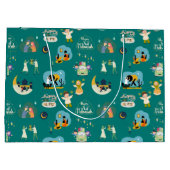 Grand Sac Cadeau Joyeux Aïd el-Fitr Moubarak (Dos)