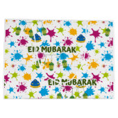Grand Sac Cadeau Joyeux Aïd Moubarak (Dos)