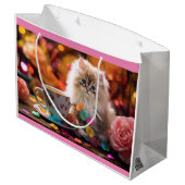 Grand Sac Cadeau Joyeux anniversaire (Dos Angle)