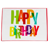 Grand Sac Cadeau Joyeux anniversaire