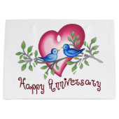 Grand Sac Cadeau Joyeux anniversaire (Devant)