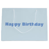 Grand Sac Cadeau Joyeux anniversaire (Devant)