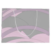 Grand Sac Cadeau Joyeux anniversaire élégant (Dos)