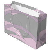 Grand Sac Cadeau Joyeux anniversaire élégant (Dos Angle)