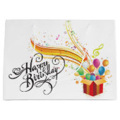 Grand Sac Cadeau Joyeux Anniversaire Pour Vous (Devant)