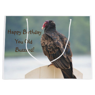 Grand Sac Cadeau Joyeux Anniversaire Vous Vieux Buzzard