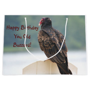 Grand Sac Cadeau Joyeux Anniversaire Vous Vieux Buzzard