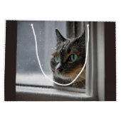 Grand Sac Cadeau Joyeux Chat Kitty Holiday (Dos)