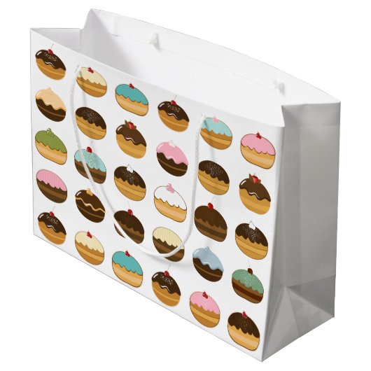 Grand Sac Cadeau Joyeux Hanoukka (Dos Angle)