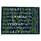 Grand Sac Cadeau Joyeux Kwanzaa (Dos)