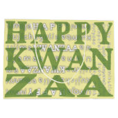 Grand Sac Cadeau Joyeux Kwanzaa (Dos)