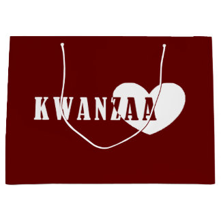Grand Sac Cadeau Joyeux Kwanzaa