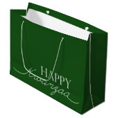 Grand Sac Cadeau Joyeux Kwanzaa (Devant Angle)