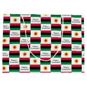 Grand Sac Cadeau Joyeux Kwanzaa (Dos)